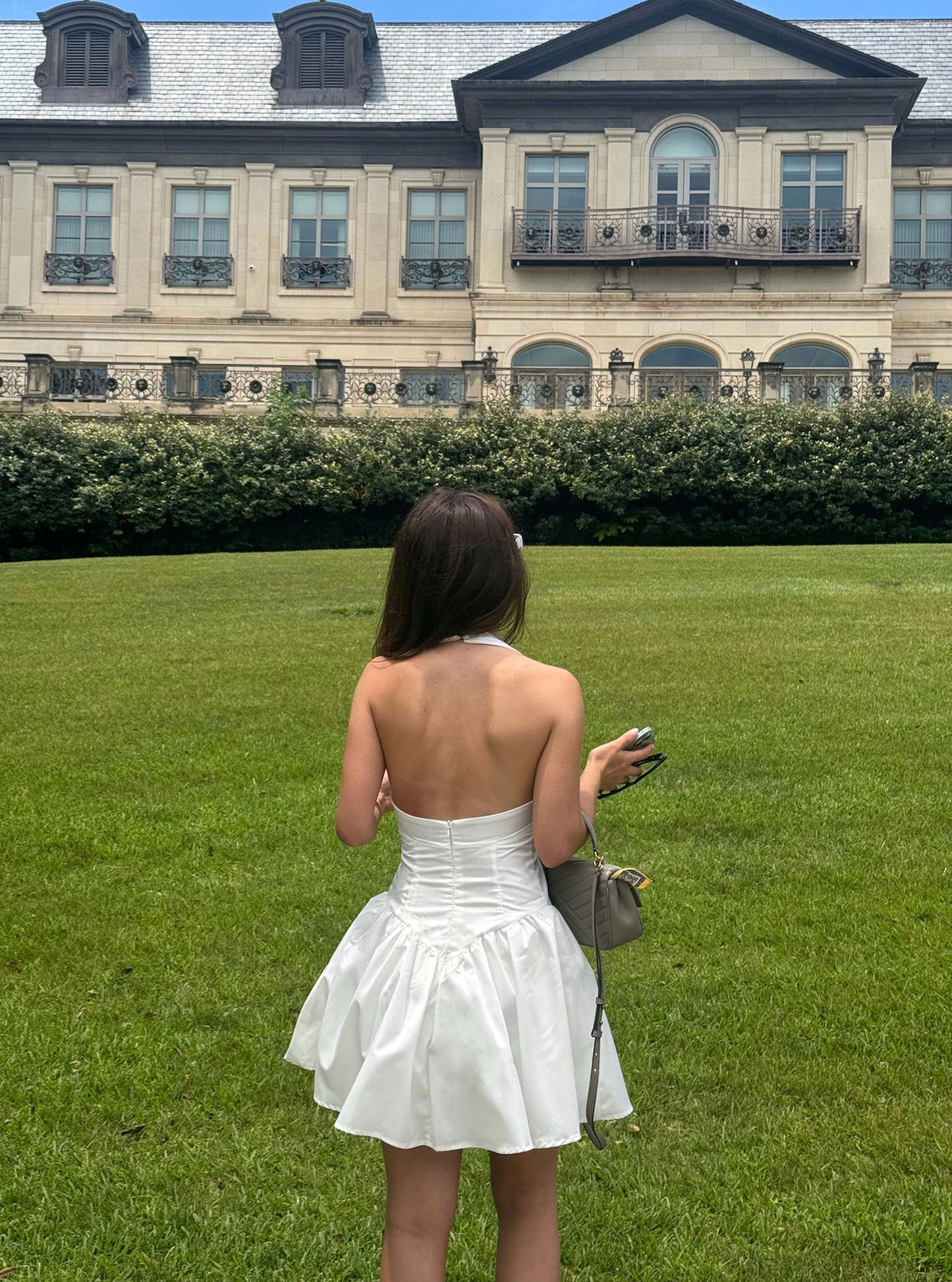 Bella Halter Mini Dress
