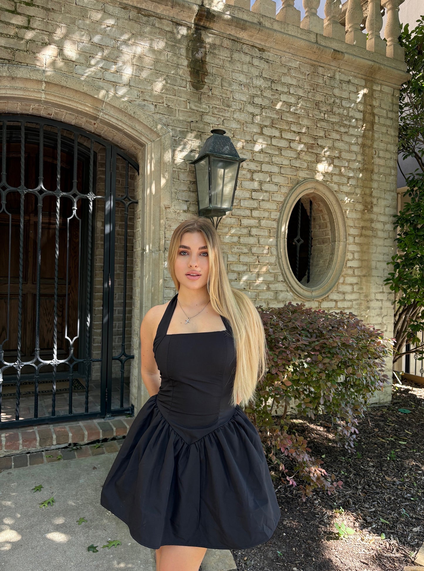 Bianca Halter Mini Dress