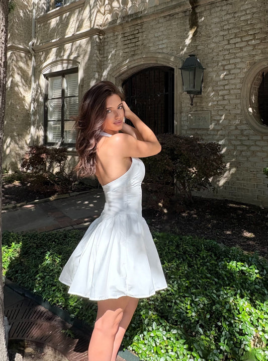 Bella Halter Mini Dress