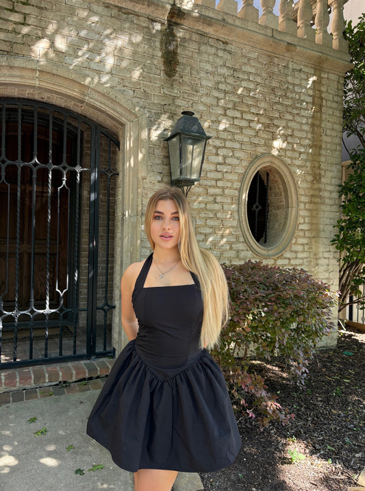 Bianca Halter Mini Dress
