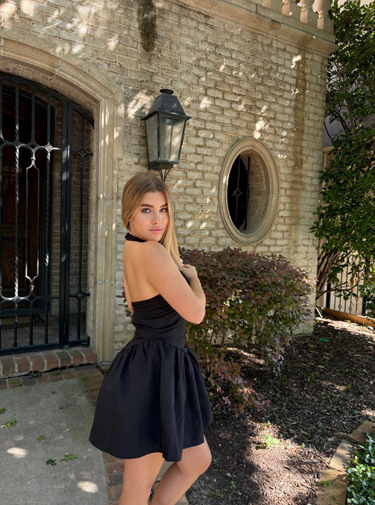 Bianca Halter Mini Dress
